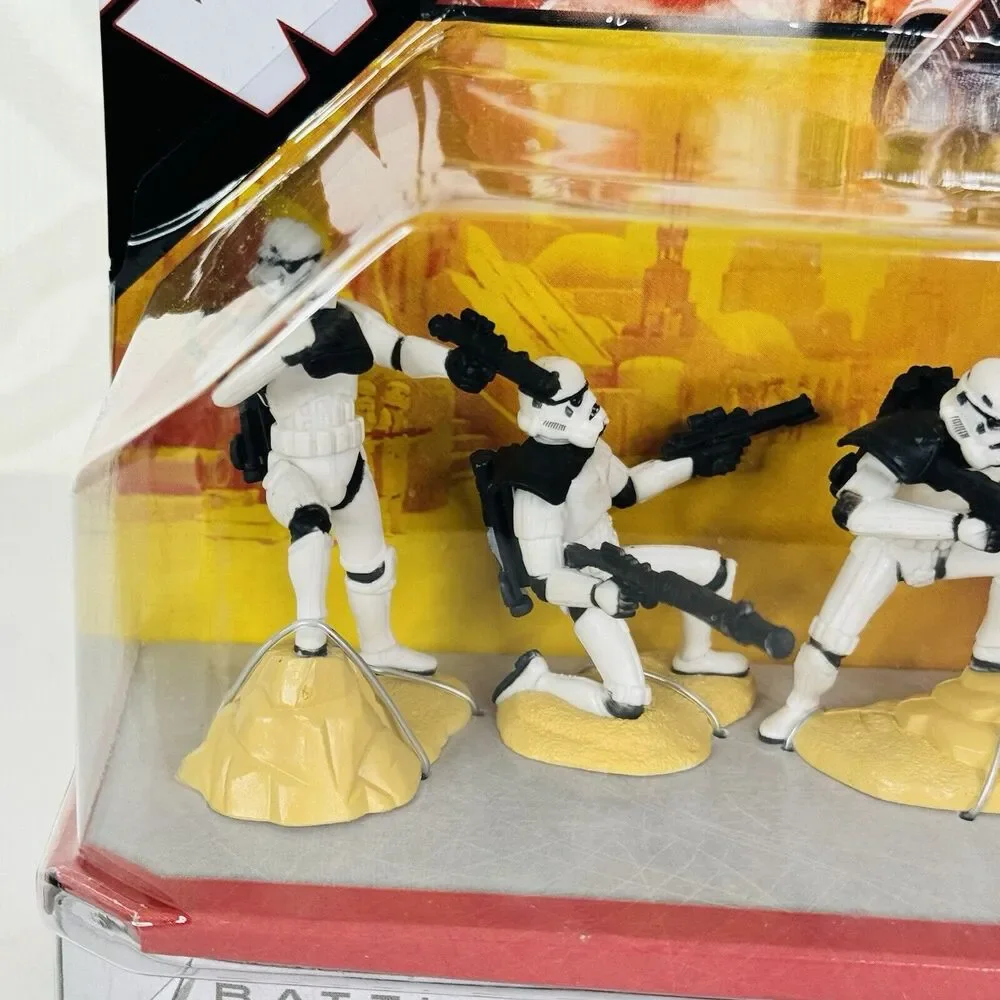 Star‎ Wars Unleashed Battle Pack Figure Sandtrooper Search Hasbro Stormtrooper